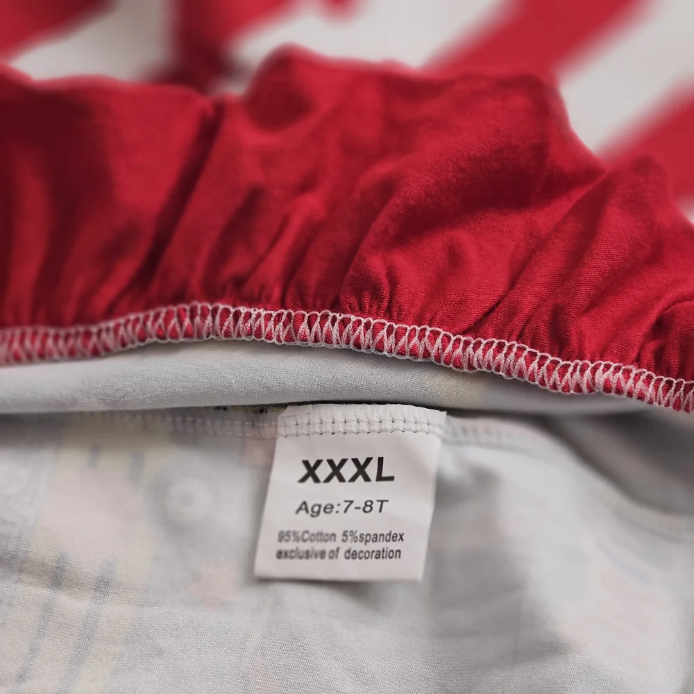 Striped Red and Yellow Ruffle Outfit - Picture 2 of 5